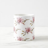 Magnolia-Erinnerungen Kaffeetasse (Mittel)