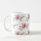 Magnolia-Erinnerungen Kaffeetasse (Links)