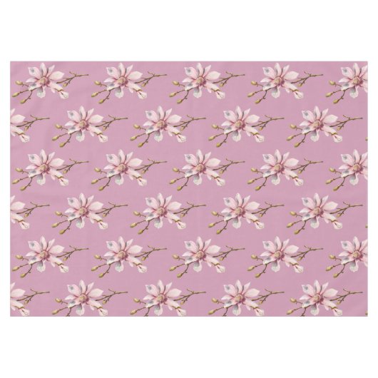 Magnolia-Erinnerungen Tischdecke (Vorderseite (Horizontal))