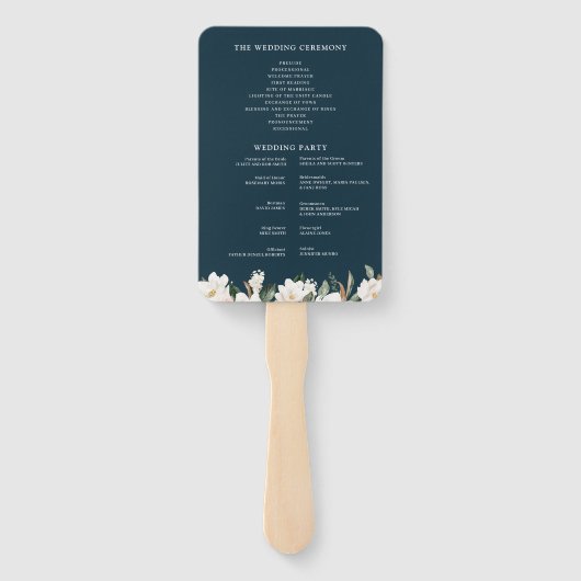 Magnolia Fächer (Rückseite)