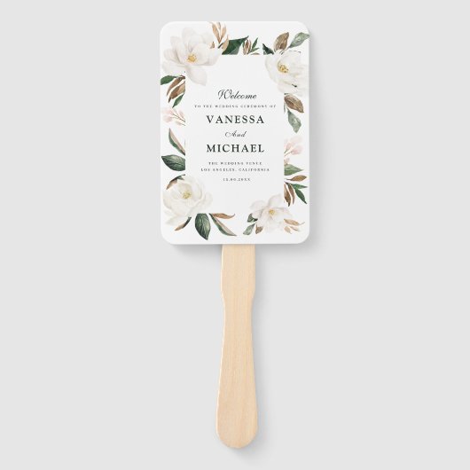 Magnolia Fächer (Vorderseite)