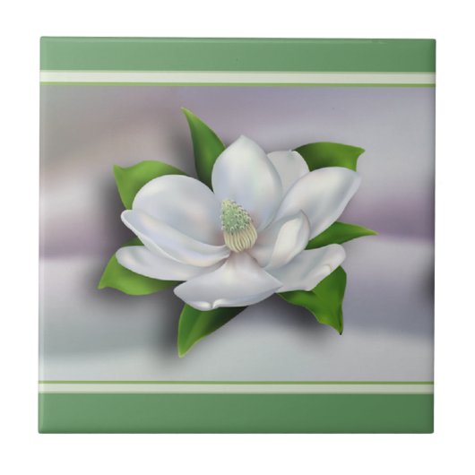 Magnolia Fliese (Vorderseite)