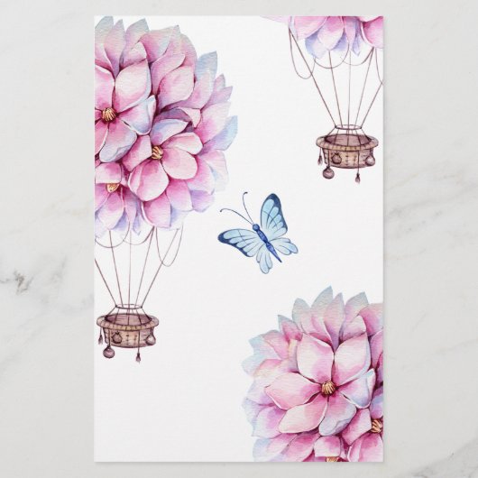 Magnolia Floral Brautparty Bingo (Rückseite)