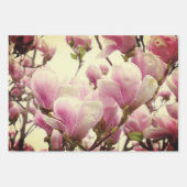 Magnolia Floral Elegante Ein perfektes Wochenende  Geschenkpapier Set (Vorderseite 2)