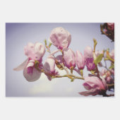 Magnolia Floral Elegante Ein perfektes Wochenende  Geschenkpapier Set (Vorderseite 3)