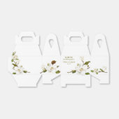 Magnolia Floral Wedding Geschenkschachtel (Ungefaltet)