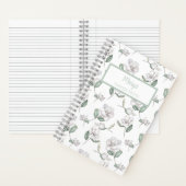 Magnolia Flower Personalized Journal Notebook Notizblock (Innen)