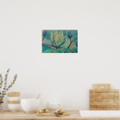 Magnolia Flower Wall Art | Botanical Poster | Soft (Küche)