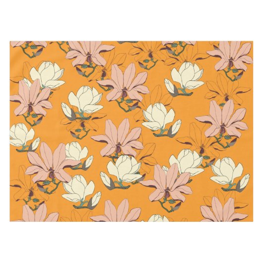 Magnolia Flowers  Tischdecke (Vorderseite (Horizontal))