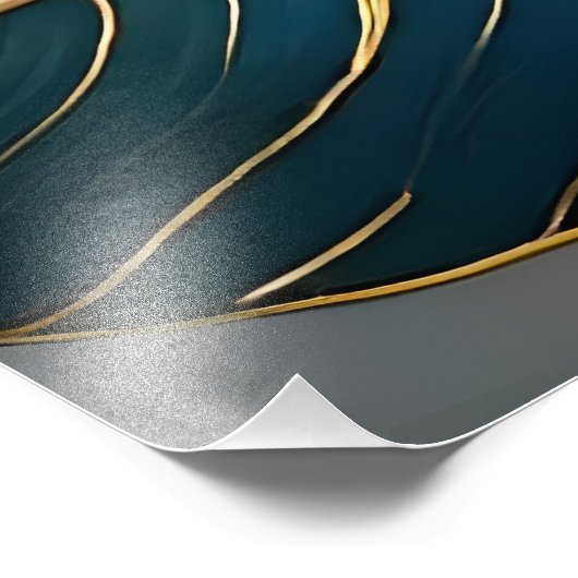 Magnolia Fotodruck (Ecke)