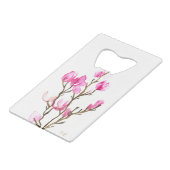 Magnolia Frische Pasta machen Geldbeutel Flaschenöffner (Rückseite Schrägansicht)