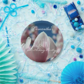 Magnolia Frühjahr 20. Geburtstag Party Paper Plate Pappteller (Party)