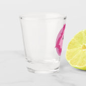 Magnolia-Frühlingsglas Schnapsglas (Links)