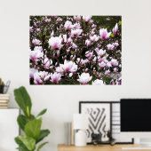 Magnolia Garden Poster (Heimbüro)