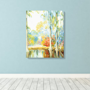 Magnolia Gardens Alfred Hutty Leinwanddruck