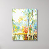 Magnolia Gardens | Alfred Hutty Leinwanddruck (Vorderseite)