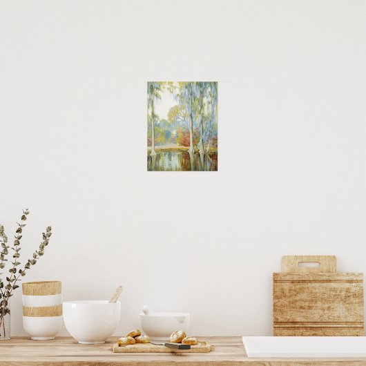 Magnolia Gardens Alfred Hutty Poster (Küche)