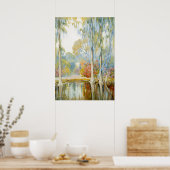 Magnolia Gardens by Alfred Hutty Poster (Küche)