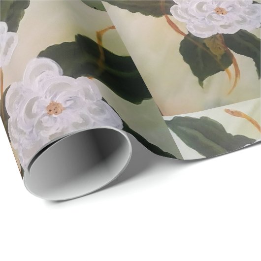 Magnolia Geschenkpapier (Rolleneckpunkt)
