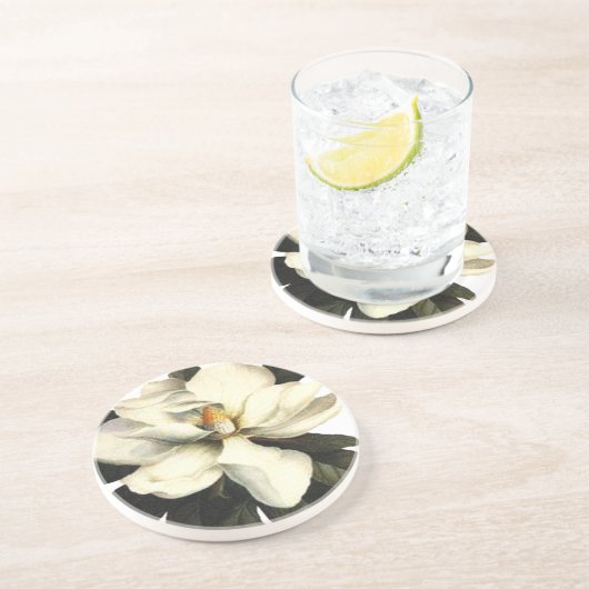 Magnolia Getränkeuntersetzer (Seite)