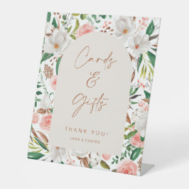 Magnolia Gift Table Wedding L201 Pedestal Sign Sockelschild