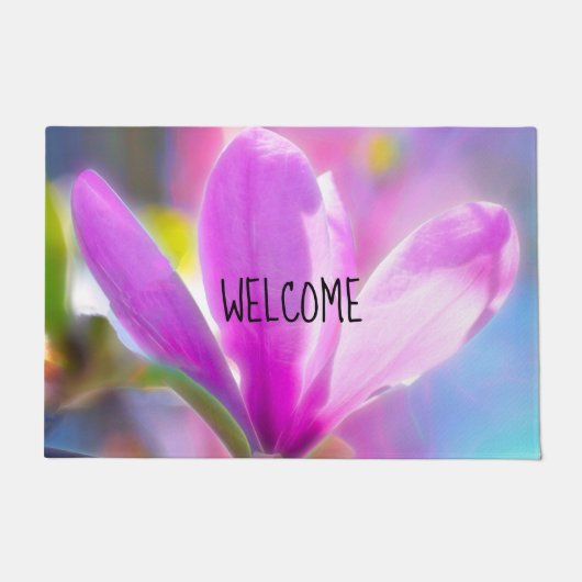 Magnolia Glow Doormat Fußmatte (Vorderseite)