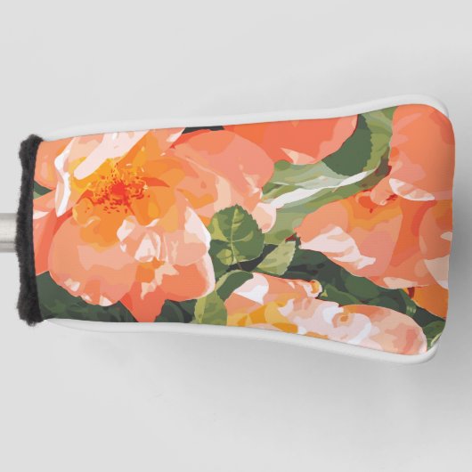 Magnolia Golf Headcover (Vorderseite)