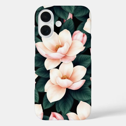Magnolia Grace Case-Mate iPhone Hülle (Rückseite)