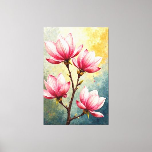 Magnolia Grace Leinwanddruck (Vorderseite)