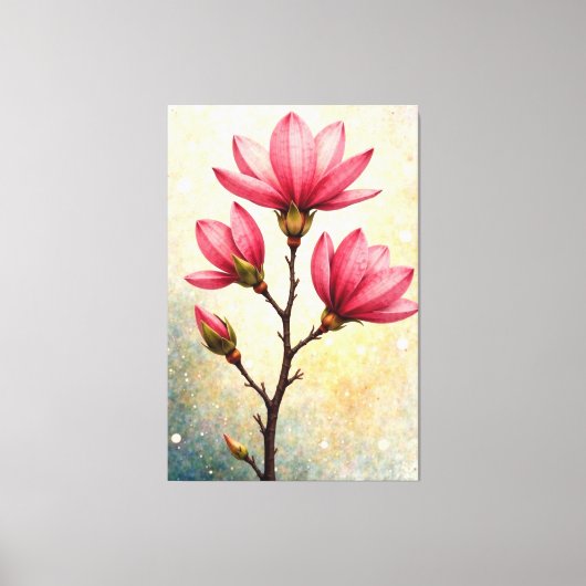 Magnolia Grace Leinwanddruck (Vorderseite)