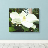 Magnolia Grandiflora Canvas Leinwanddruck (Insitu (Holzboden))