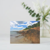 Magnolia Gray Beach Manchester am Meer Postkarte (Stehend Vorderseite)