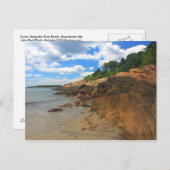 Magnolia Gray Beach Manchester am Meer Postkarte (Vorne/Hinten)