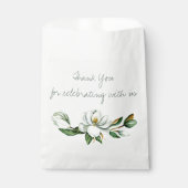 Magnolia Greenery Brautparty Geschenktütchen (Vorderseite)