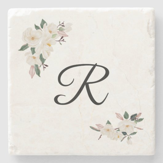 Magnolia Initial Untersetzer (Vorderseite)