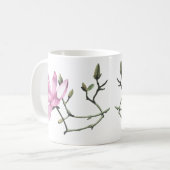 Magnolia Kaffeetasse (Vorderseite Links)