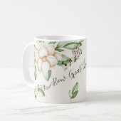 Magnolia Kaffeetasse (Vorderseite Links)