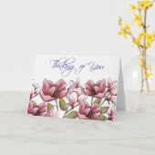 Magnolia Karte (Gelbe Blume)