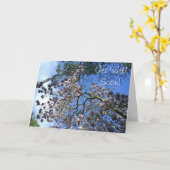 Magnolia-Karte Karte (Gelbe Blume)