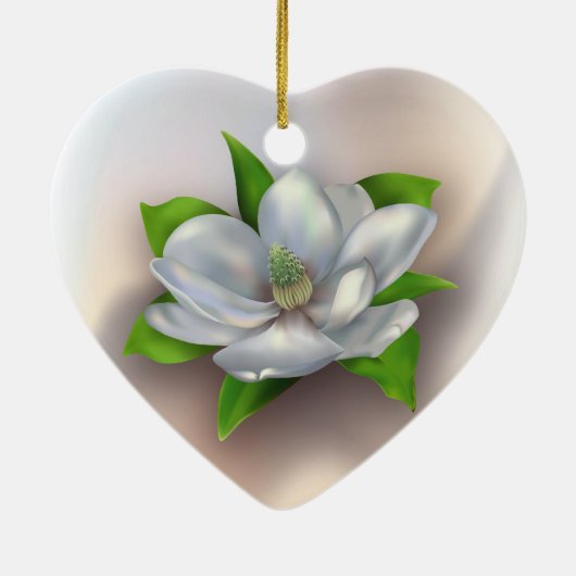 Magnolia Keramikornament (Hinten)