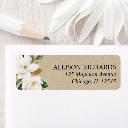 Magnolia-Kraftcreme-Blumenfarben (Insitu)