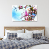 Magnolia Leinwanddruck (Insitu (Schlafzimmer))