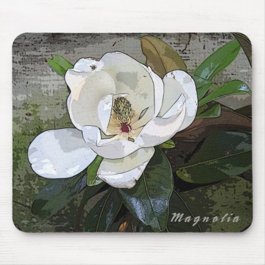 Magnolia Magic Pad Mousepad (Vorne)