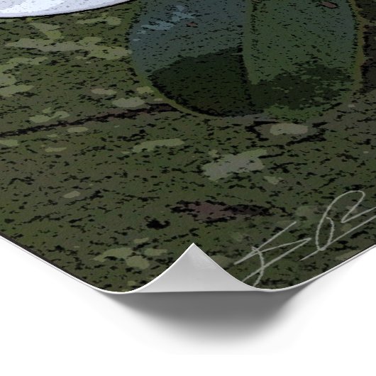 Magnolia Magic Print -24x20 -andere Größen verfügb Poster (Ecke)