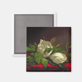 Magnolia Magnet (Vorderseite/Rückseite)