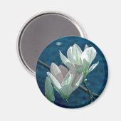 Magnolia Magnet (Vorderseite/Rückseite)