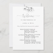 Magnolia Magnolia Einladung (Vorderseite)