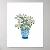 Magnolia Magnolias Blue Ginger Jars Jar Poster (Vorne)