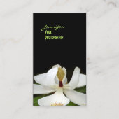 Magnolia, Makrofotografie-Visitenkarten Visitenkarte (Vorderseite)