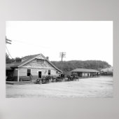 Magnolia, Mass. Bahnhof, 1906 Poster (Vorne)